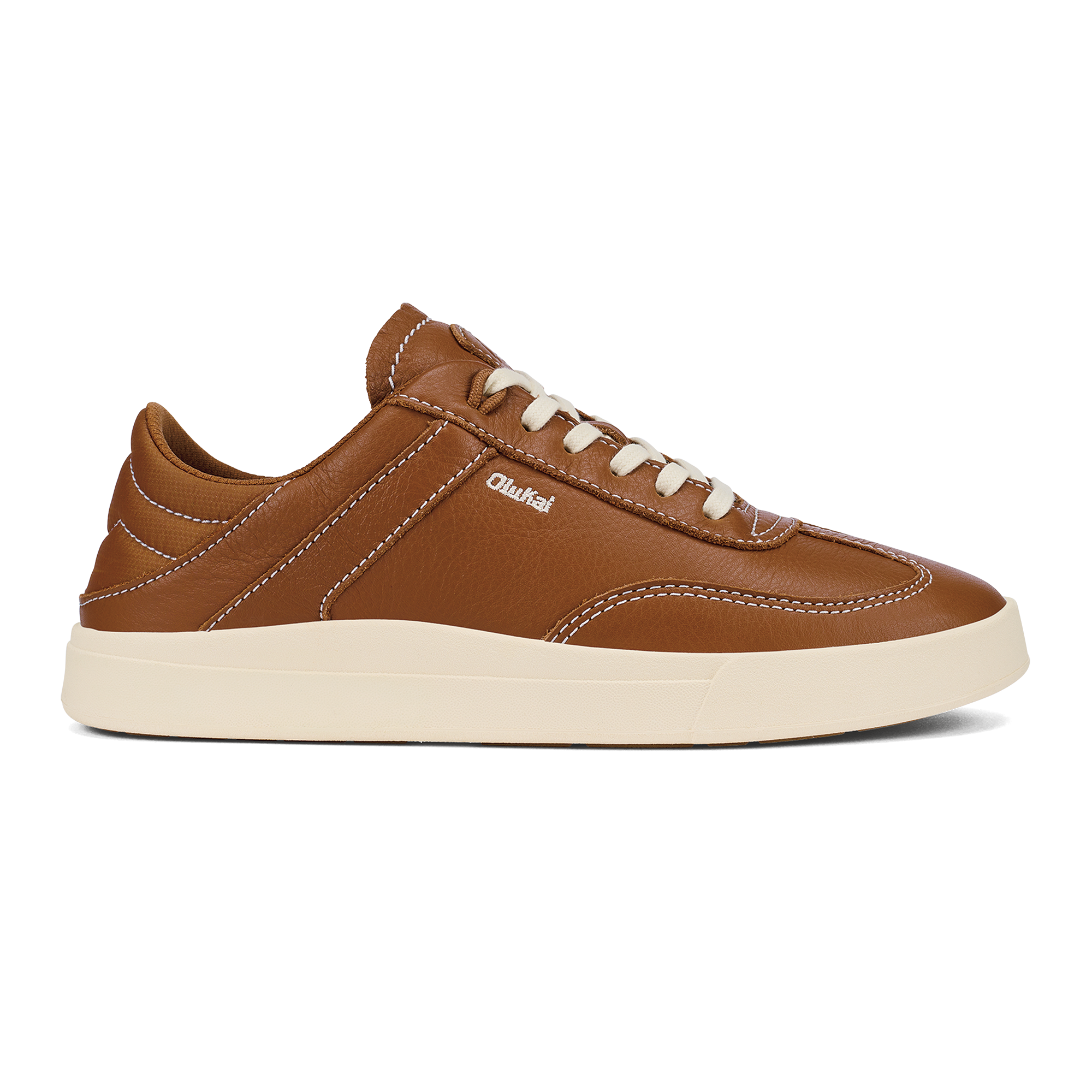 Ha 'upu Women's Leather Sneakers - Fox