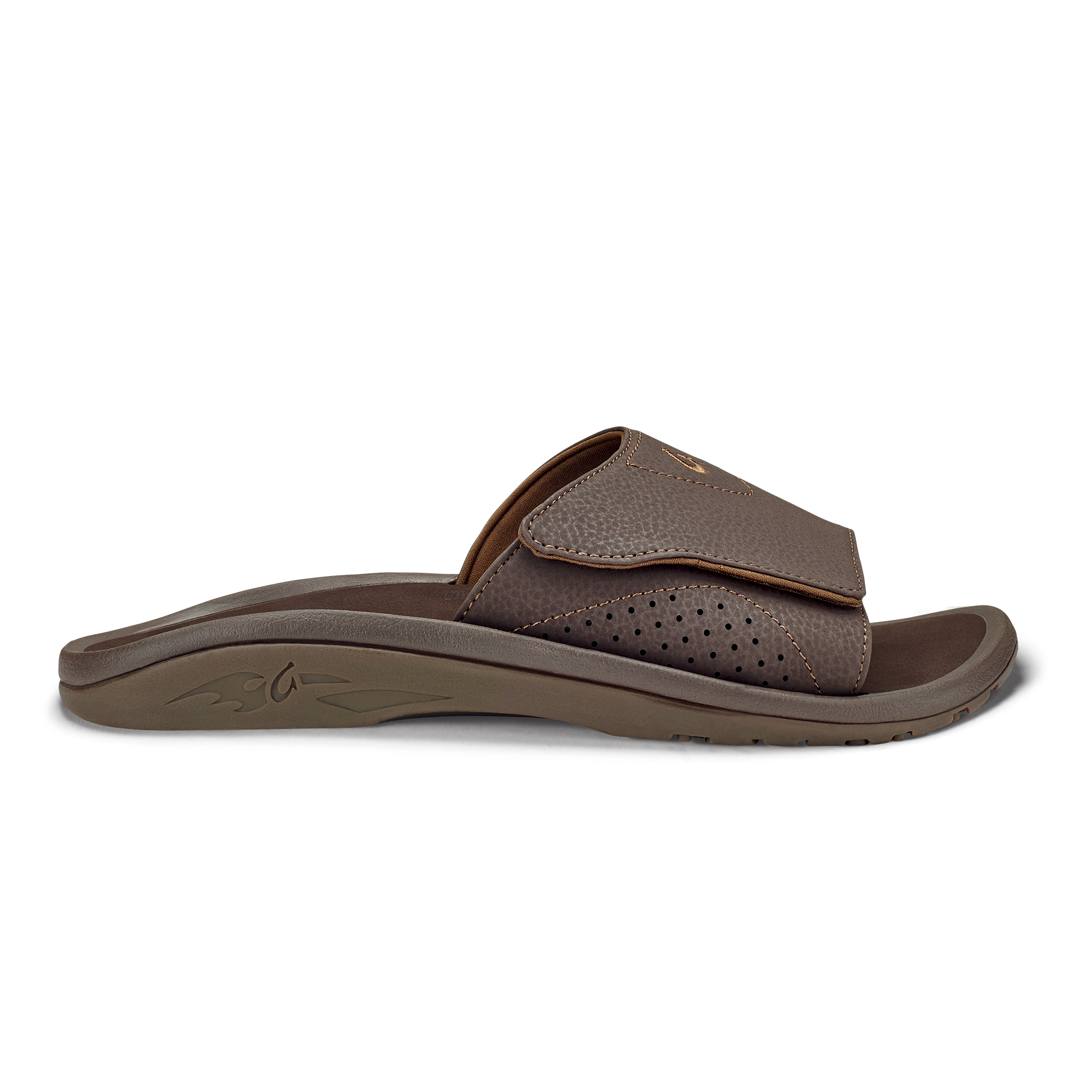 Nalu Slide Men's Beach Slide Sandals - Dark Java