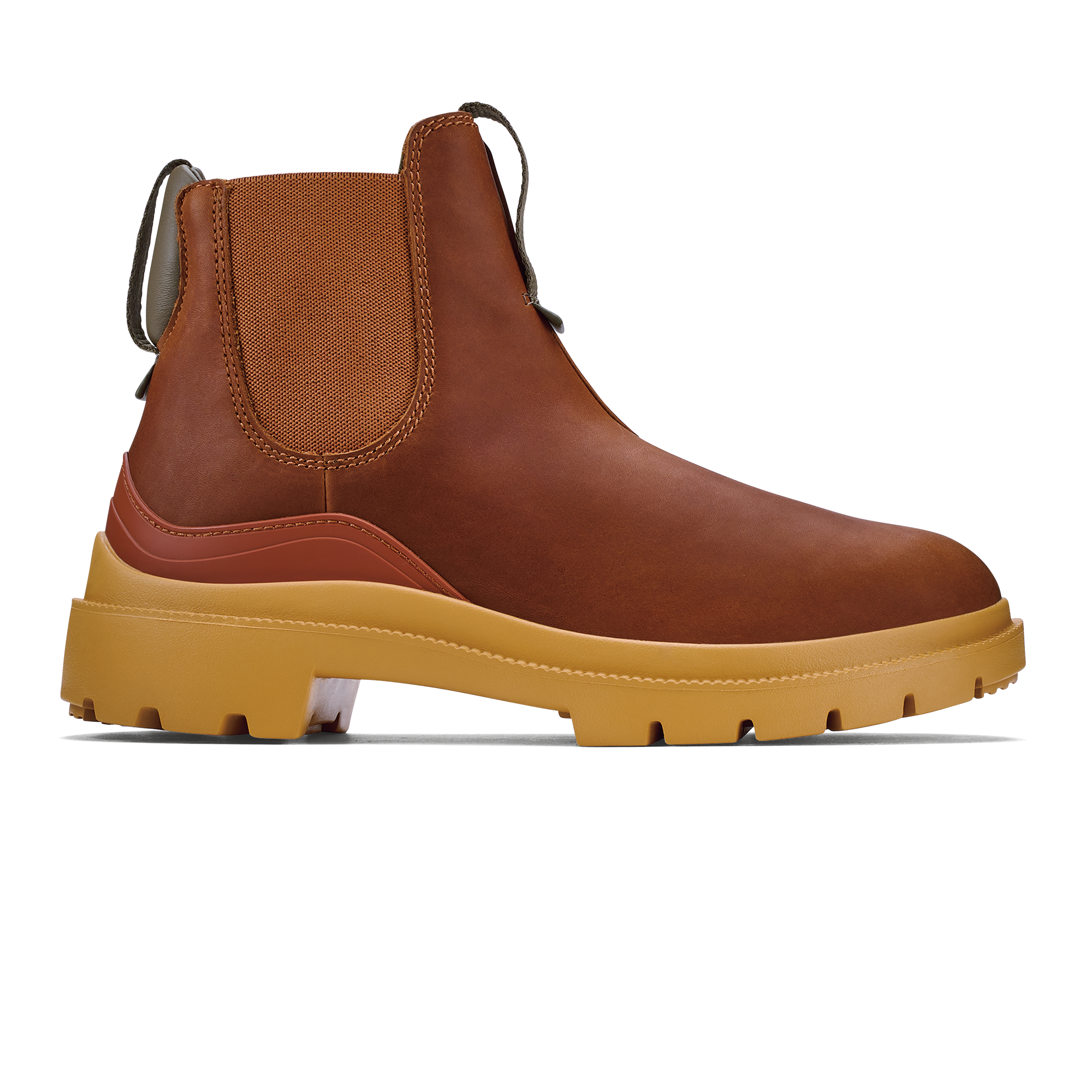 Hehi Women's Waterproof Leather Booties - Fox / Hunter
