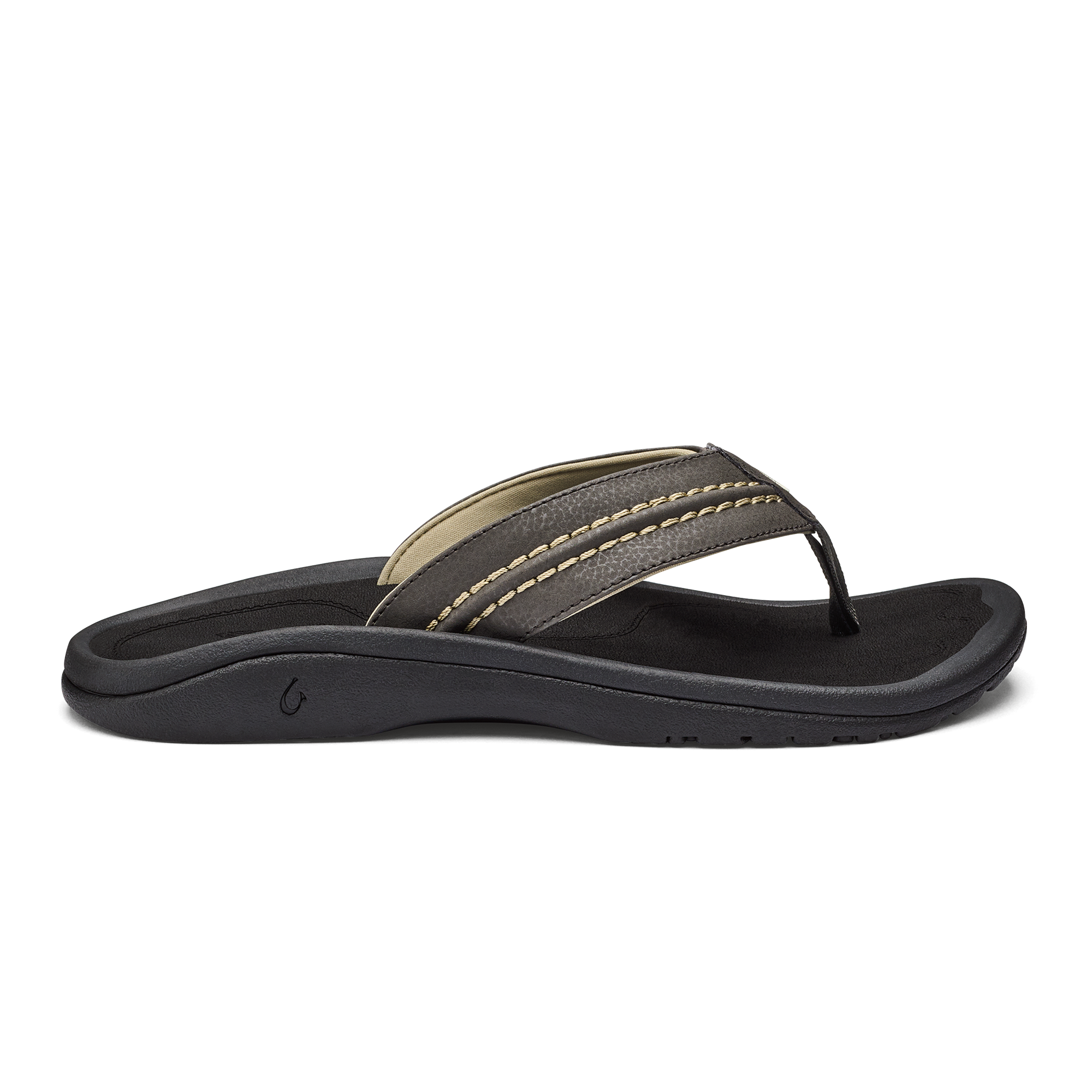 Hokua Men's Beach Sandals - Kona / Onyx