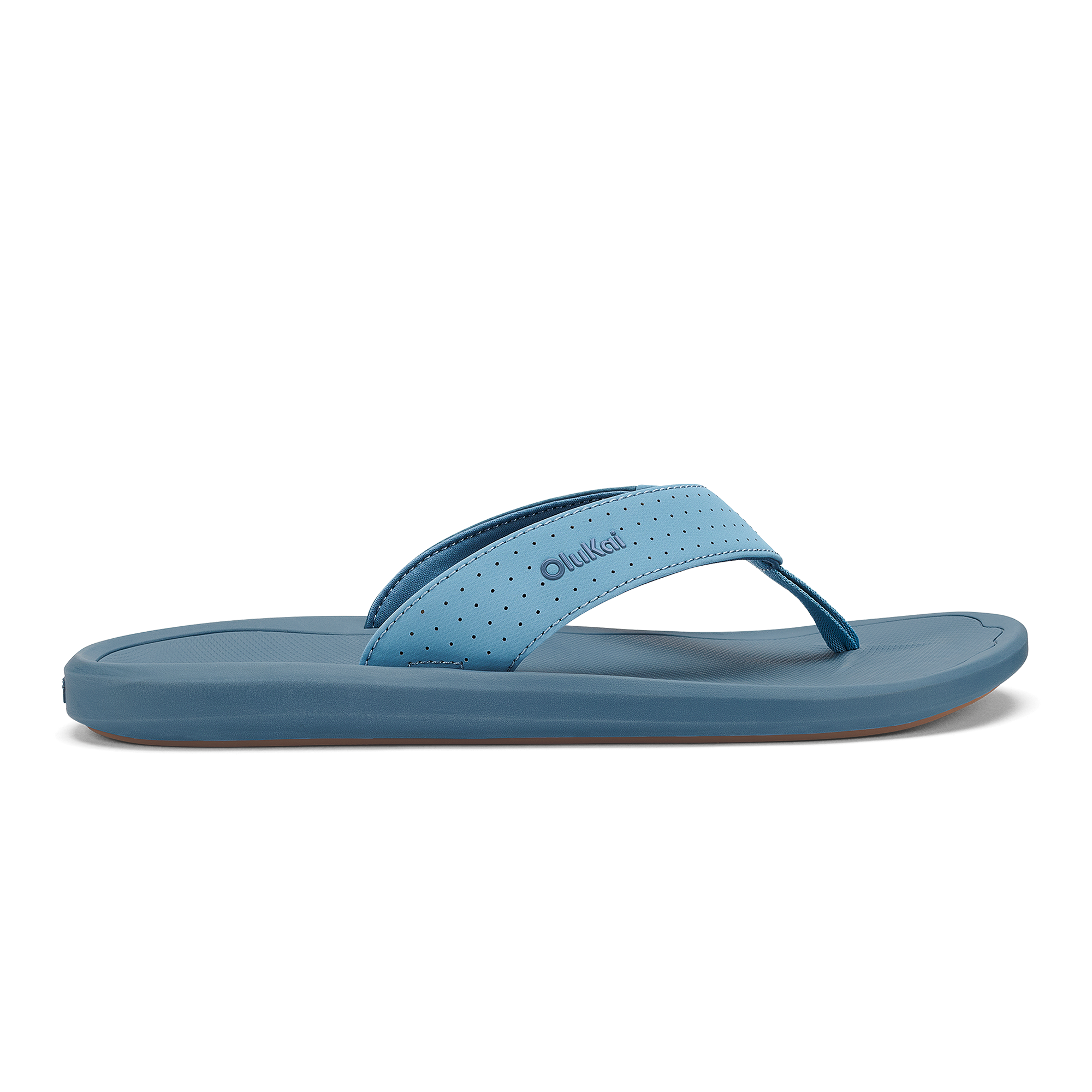 Ki'i Men's Water Ready Beach Sandals - Blissful Blue / Blue Fog