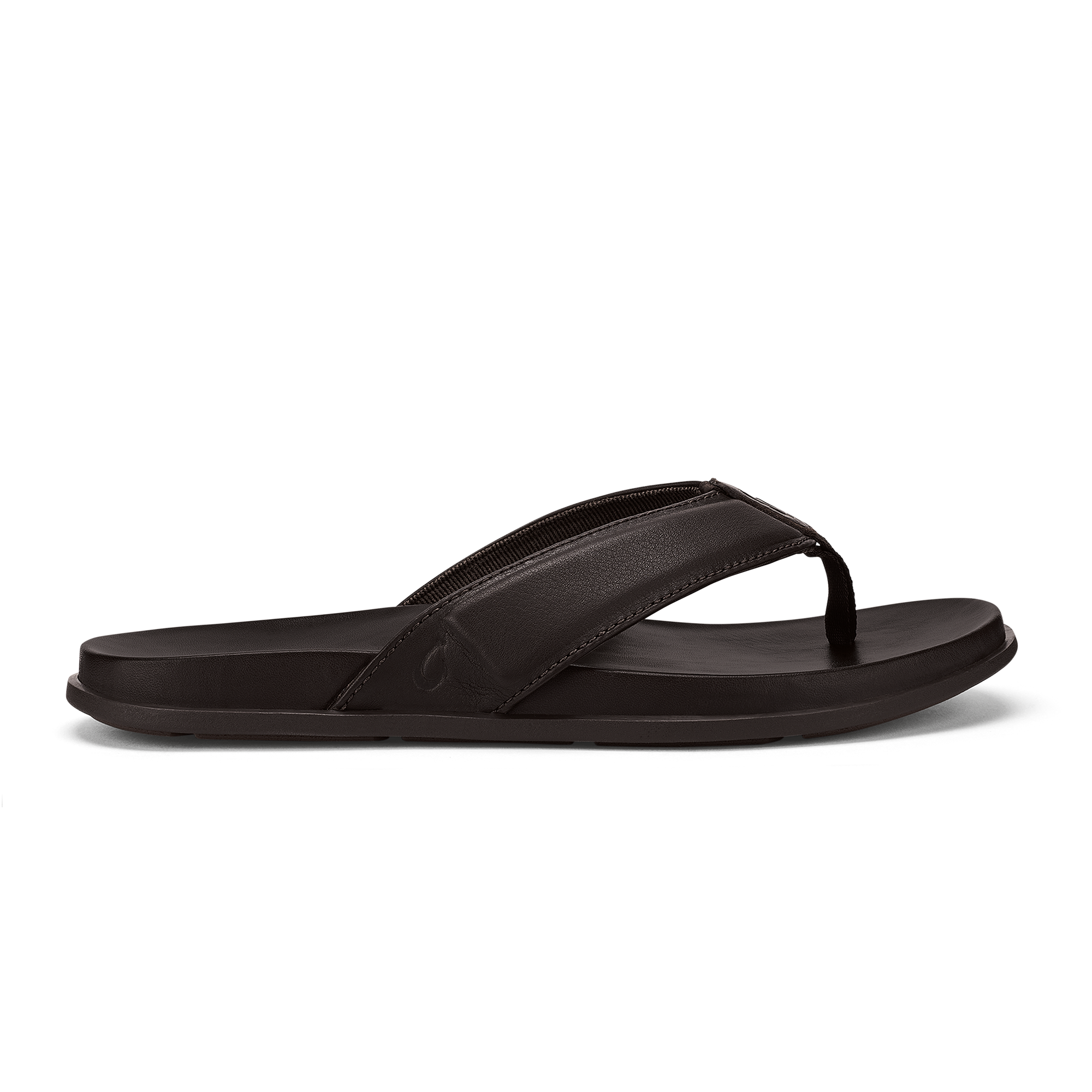 '  lali Leather Beach Sandals - Dark Java